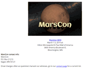 Tablet Screenshot of marscon.org